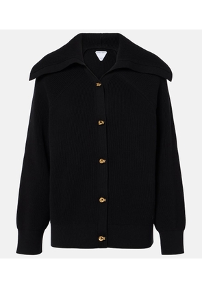 Bottega Veneta Knot ribbed-knit cotton cardigan