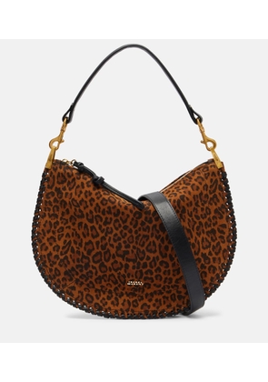 Isabel Marant Oskan Small suede shoulder bag