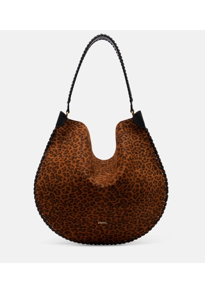 Isabel Marant Oskan Soft suede shoulder bag