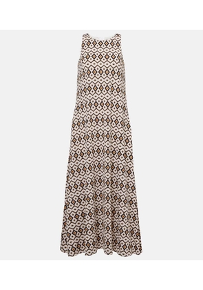 Max Mara Miki printed maxi dress