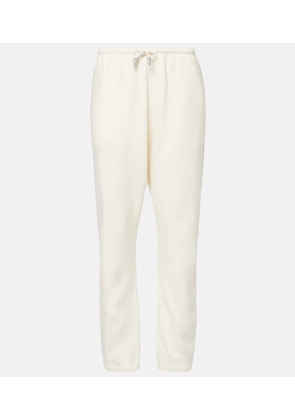 The Row Teo cotton and cashmere sweatpants