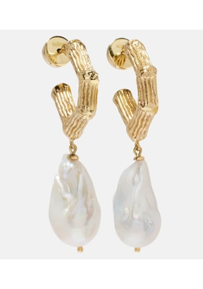 Alemais Team Spirit gold-plated earrings