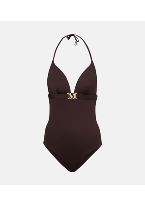 Max Mara Cecilia embellished swimsuit