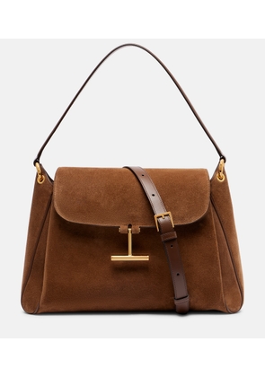 Tom Ford Tara Medium suede shoulder bag