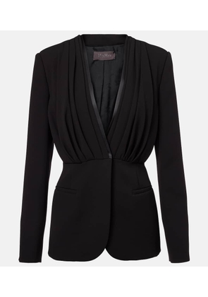 Max Mara Gradi draped crepe jacket