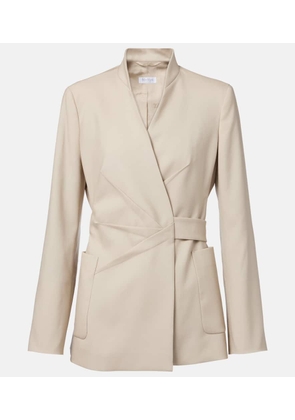 Max Mara Nereo wool, mohair, and silk blazer
