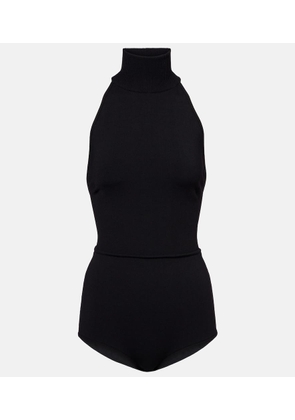 Max Mara Apogeo knitted turtleneck bodysuit