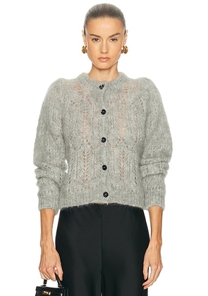 Citizens of Humanity Odette Cardigan Sweater in Heather Grey - Grey. Size L (also in XS, S, M).