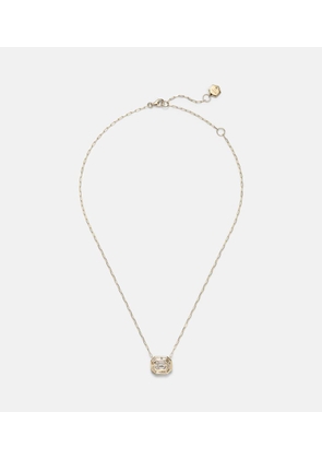 Shay Jewelry Illusion 18kt gold pendant necklace with diamonds