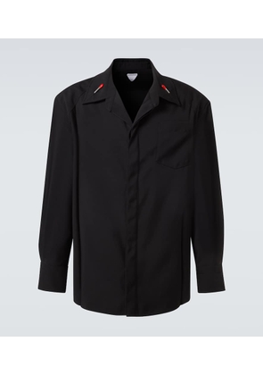 Bottega Veneta Embellished wool shirt