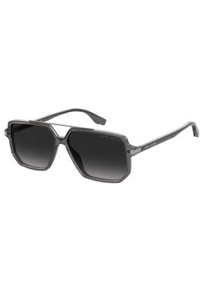 Marc Jacobs Dark Grey Shaded Navigator Mens Sunglasses MARC 417/S 0KB7/9O 58