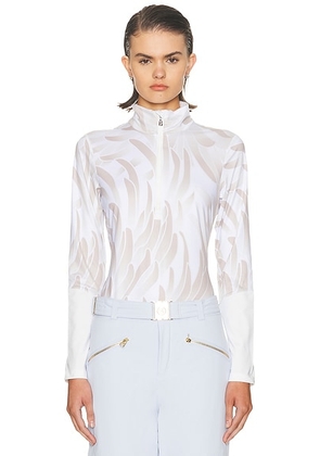 BOGNER Gelia Top in Multicolor - White. Size 10 (also in 4, 6, 8).