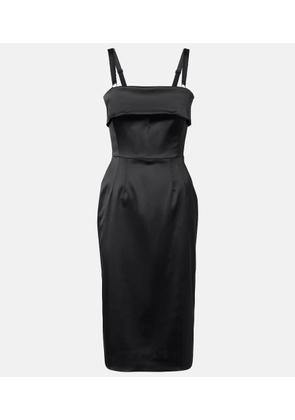 Dolce&Gabbana Satin midi dress