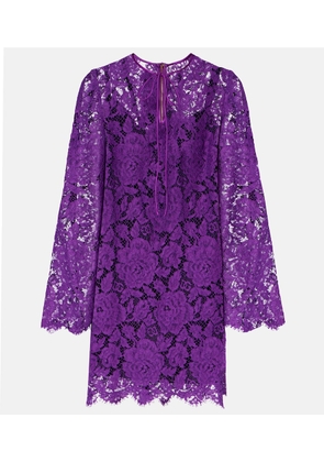 Dolce&Gabbana Lace minidress