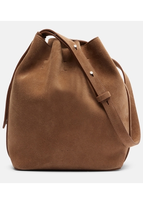 Aesther Ekme Marin Medium suede shoulder bag