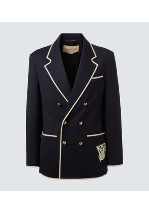 Valentino Wool jersey blazer
