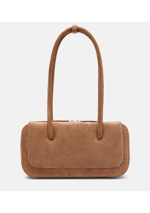 Aesther Ekme Lagune Mini suede shoulder bag