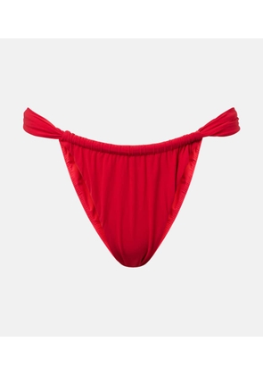 Faithfull Andez ruched bikini bottoms