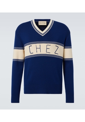 Valentino Chez Valentino wool and cotton sweater