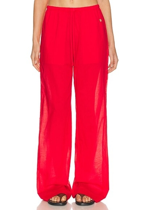 Eterne Brody Pant in Rouge - Red. Size L (also in XS, M).