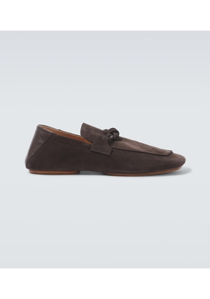 Bottega Veneta Daddy suede loafers
