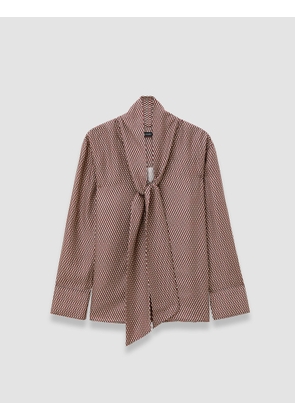 Adele Printed Silk Blend Blouse - 36