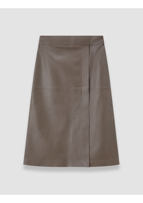 Sèvres Nappa Leather Skirt - 32
