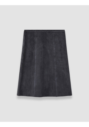 Nicole Suede Stretch Skirt - 36