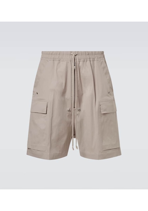 Rick Owens Cargobela cotton-blend cargo shorts