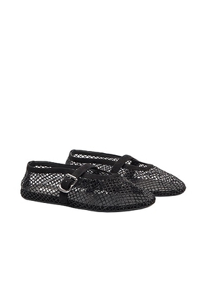 ALAÏA ALAΪA Ballet Flat in Noir - Black. Size 36 (also in 37, 38, 38.5, 39, 40, 41).
