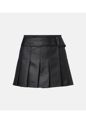Junya Watanabe Pleated miniskirt