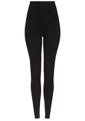ALAÏA ALAΪA Rib Legging in Noir Alaia - Black. Size 38 (also in 40).