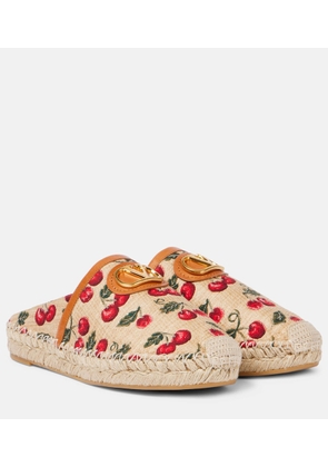 Valentino Garavani VLogo Cherryfic mules
