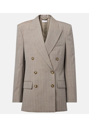 Stella McCartney Oversized double-breasted wool blazer