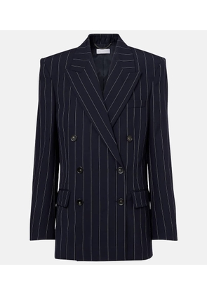 Stella McCartney Pinstripe oversized wool blazer