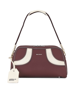 Adidas by Wales Bonner Bowling Bag M in Burgundy - Brown. Size all.