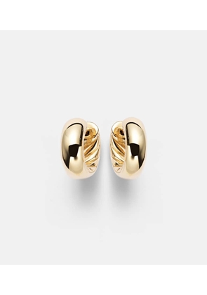 David Yurman DY MercerÂ® Micro 18kt gold hoop earrings