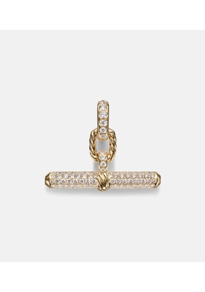 David Yurman DY MadisonÂ® 18kt gold pendant with diamonds