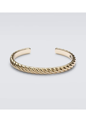 David Yurman Sculpted Cable 18kt gold cuff bracelet
