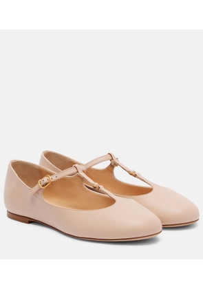 Chloe Marcie leather Mary Jane flats