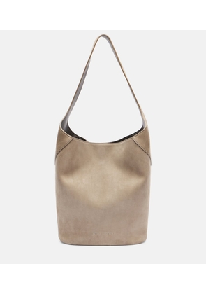 Brunello Cucinelli Large suede bucket bag