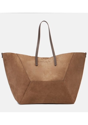 Brunello Cucinelli BC Duo Large suede tote bag
