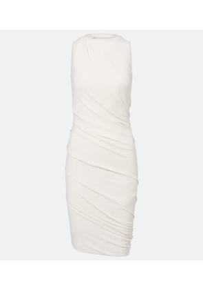 Rick Owens Lilies Luna gathered midi dress