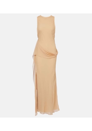 Victoria Beckham Draped silk gown