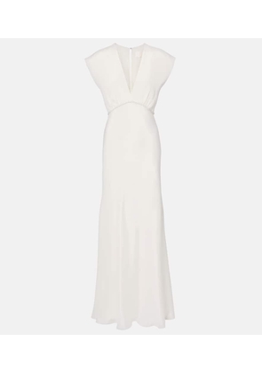 Max Mara Burano silk gown