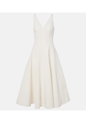 Staud Bridal Marieta cotton-blend midi dress