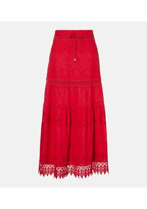 Melissa Odabash Alessia cotton maxi skirt