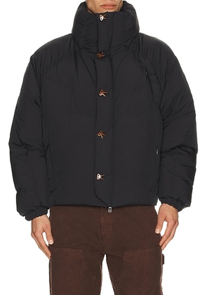 District Vision x Nanga Udd DX Articulated Down Jacket in Black - Black. Size L (also in S, M, XL/1X).