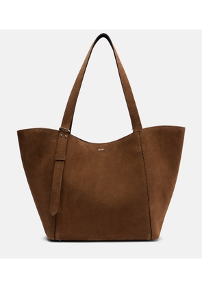 Max Mara Archetipo Large suede tote bag