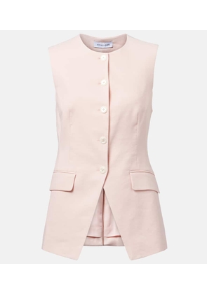 Veronica Beard Lois linen-blend vest